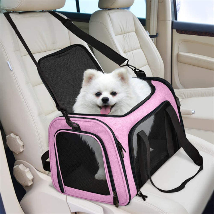 Portable Foldable Pet Carrier Handheld Travel Bag