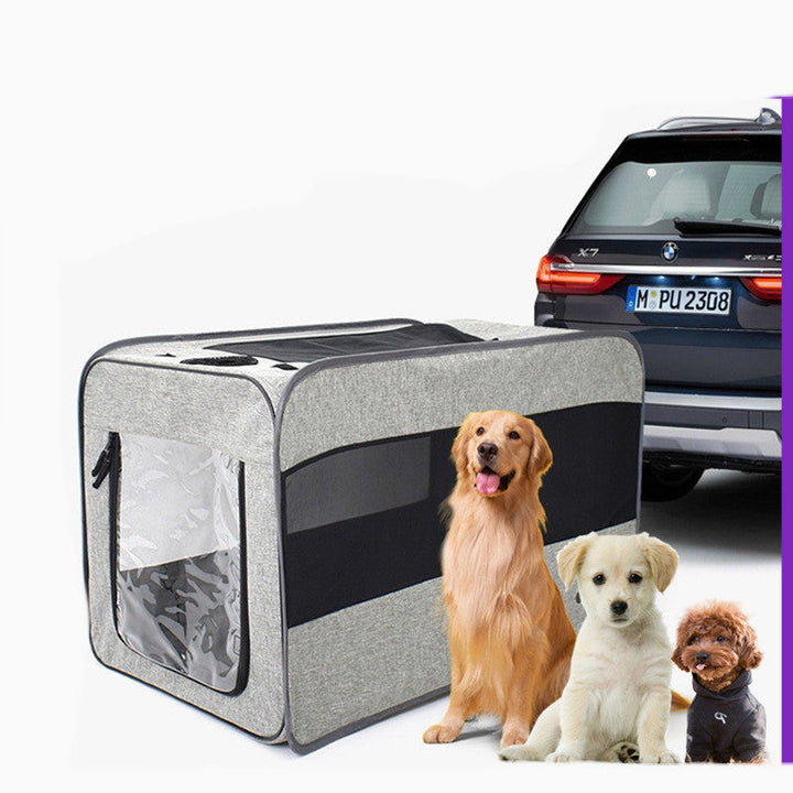 Traveling with Your Pet Made Easy: The Portable Foldable Pet Travel Carrier Bag