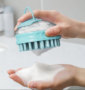Transform Bath Time with the Pet Bath Massage Brush