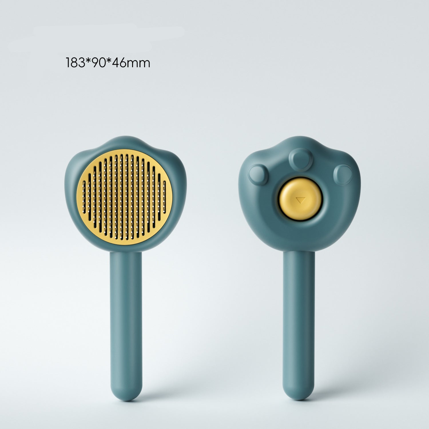 Self-Cleaning Pet Grooming Comb Hair Brush Kit