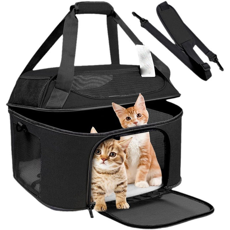 Breathable Pet Backpack Portable Travel Carrier Bag