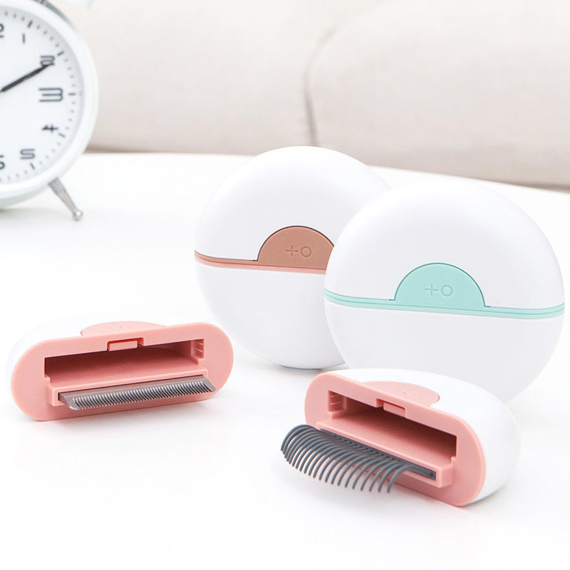 Steel Pet Grooming Comb Hair Removal Brush Tool