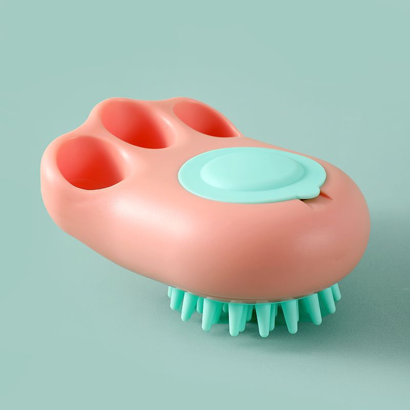 Pet Bath Massage Brush Claw Grooming Comb Tool