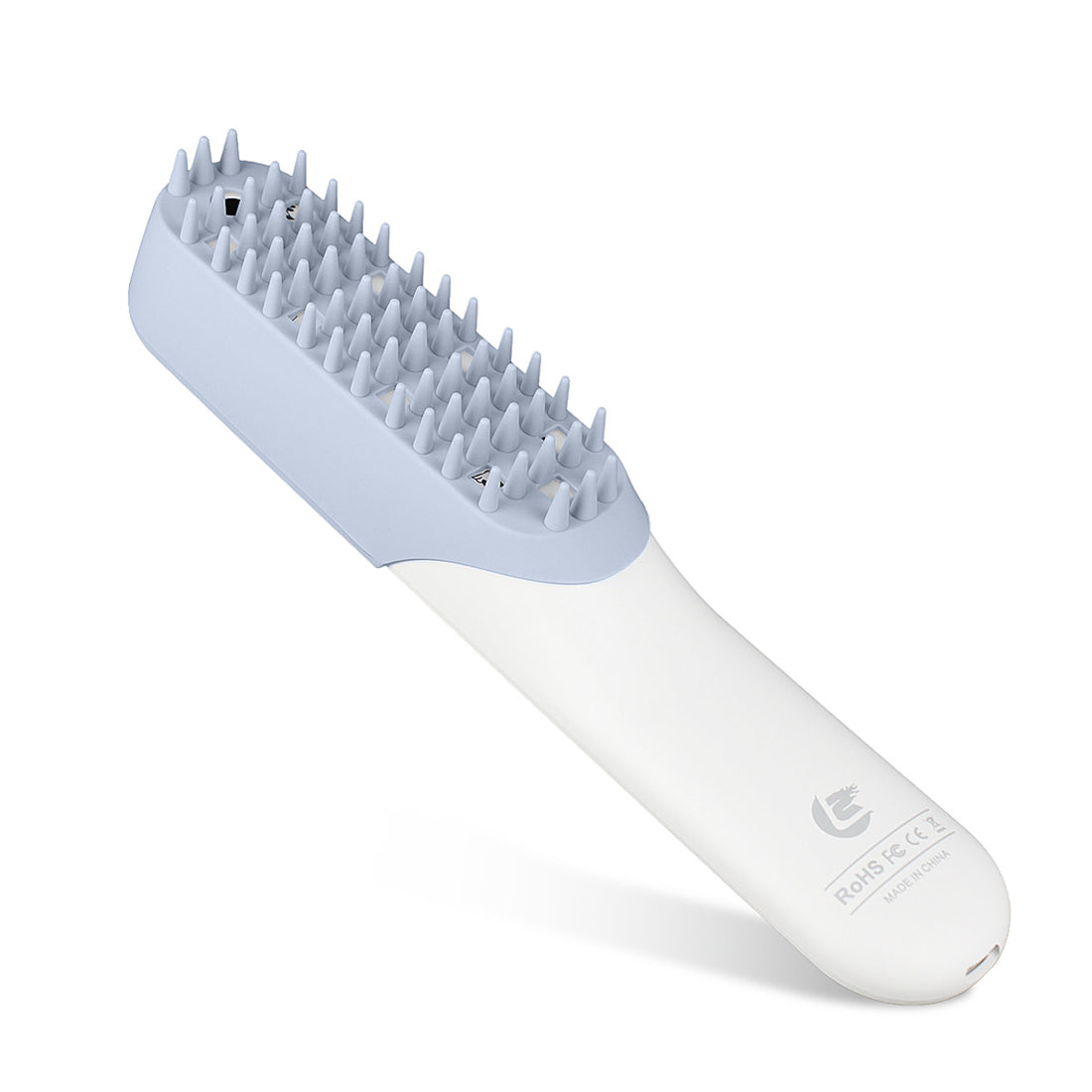 Silicone Pet Massage Grooming Brush With Fur Remover
