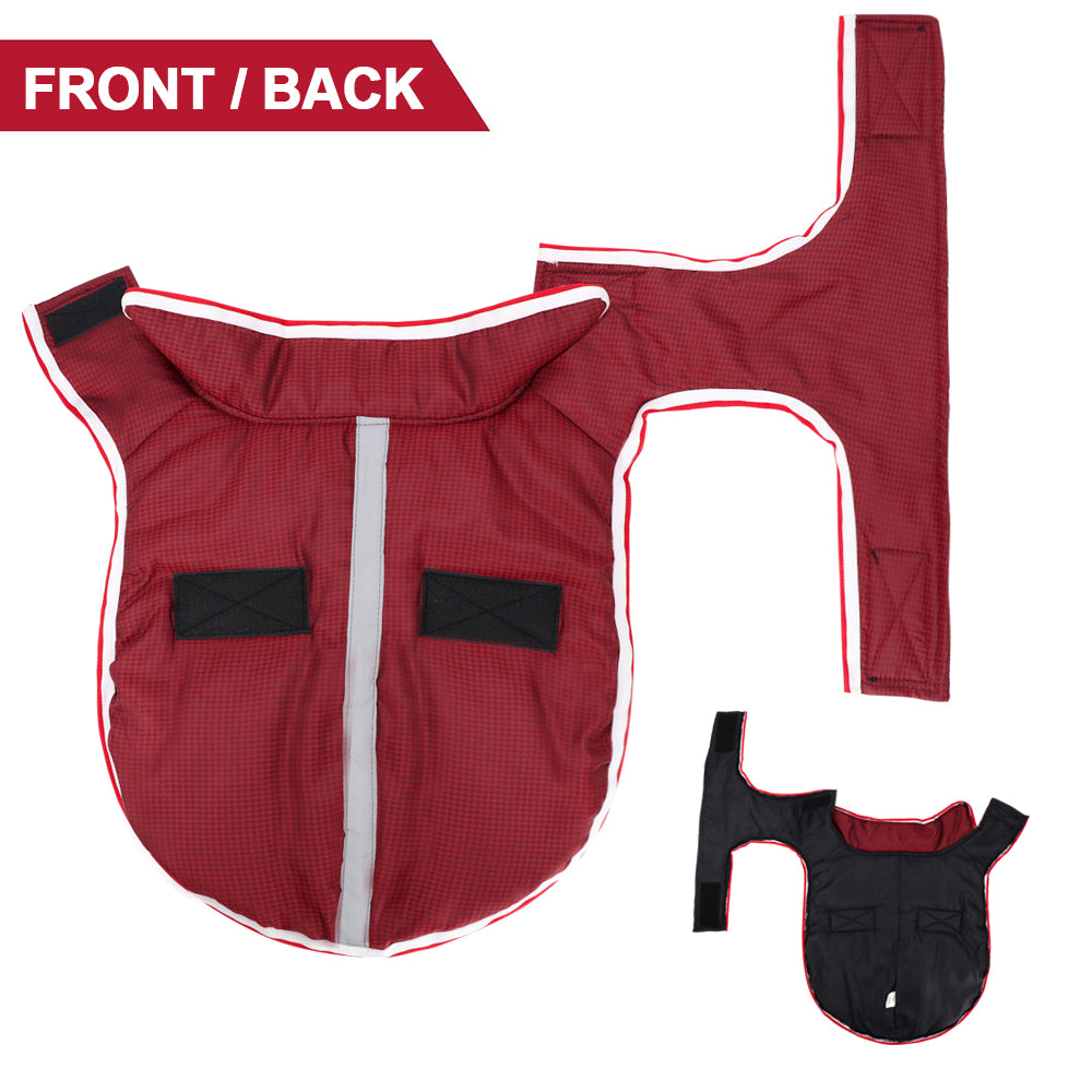 Warm Waterproof Pet Jacket Casual Autumn Winter Wear