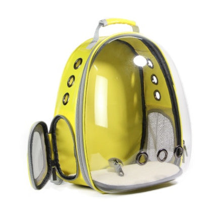 Portable Pet Backpack Carrier Bubble Space Capsule 360° View