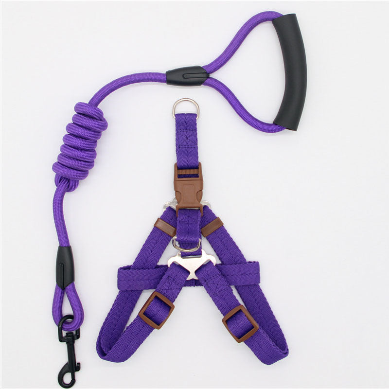 Simple Durable Pet Leash For Everyday Walking Use