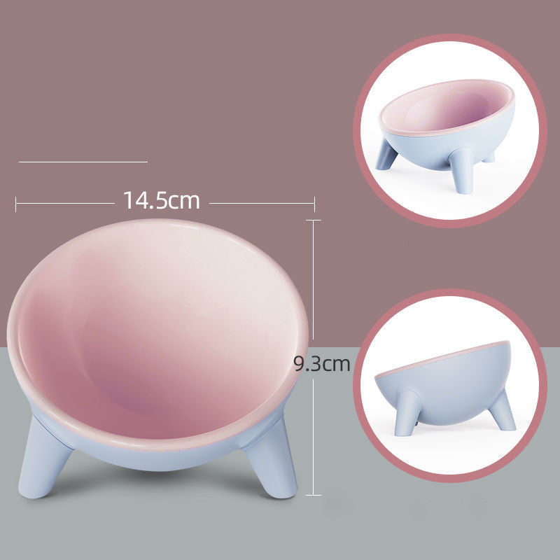 Elevated Pet Feeding Bowl With Stand Nordic Style