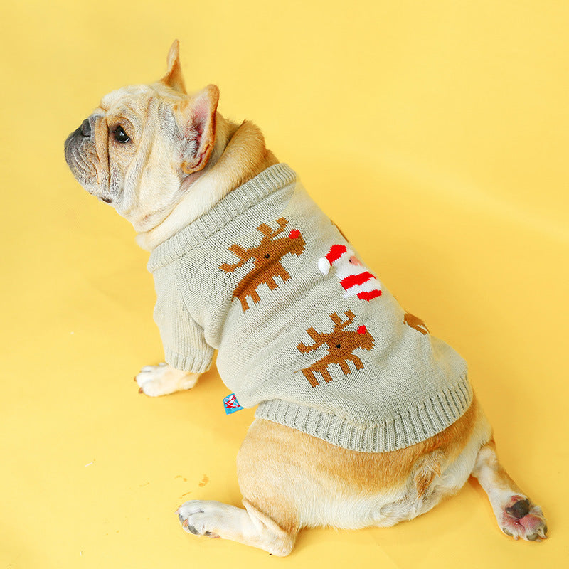 Cozy Festive Pet Christmas Sweater Holiday Apparel
