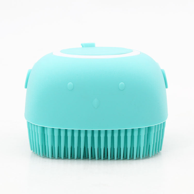 Silicone Pet Massage Bath Brush Gentle Grooming Tool