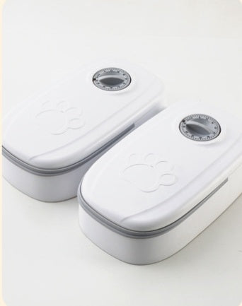 Automatic Smart Pet Food Dispenser With Timer Bowl