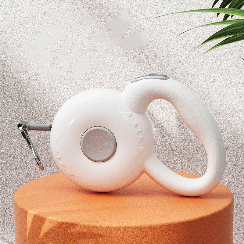 Retractable Pet Leash With Reflective Durable Rope Design
