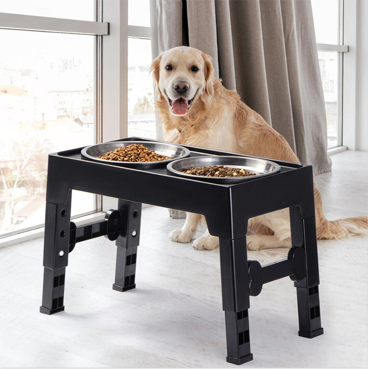 Pet Elevated Feeding Bowl Anti-Tumble Neck Protection Medium Large