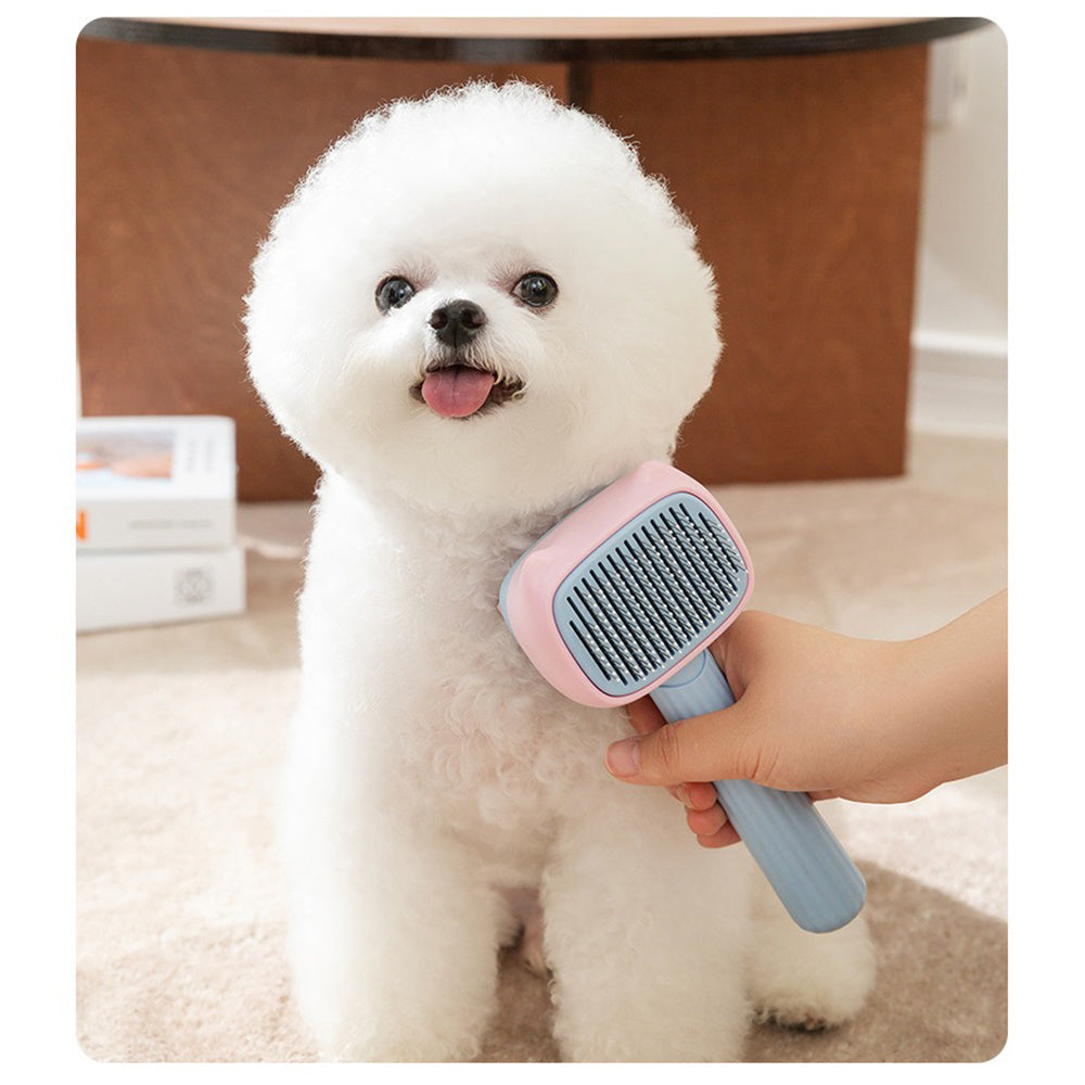 Deshedding Pet Grooming Brush Dematting Comb For Hair Removal