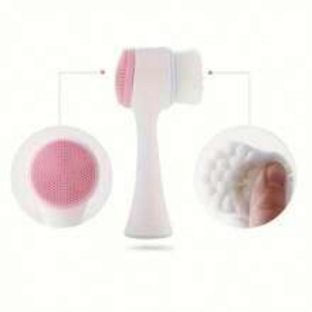 Easy-Clean Nylon Pet Paw Brush Grooming And Massage Tool