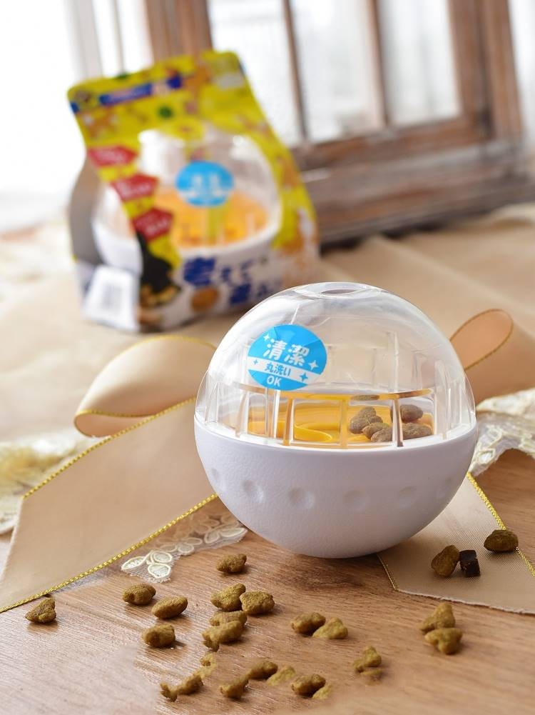 Tumbler Puzzle Interactive Pet Food Ball Toy