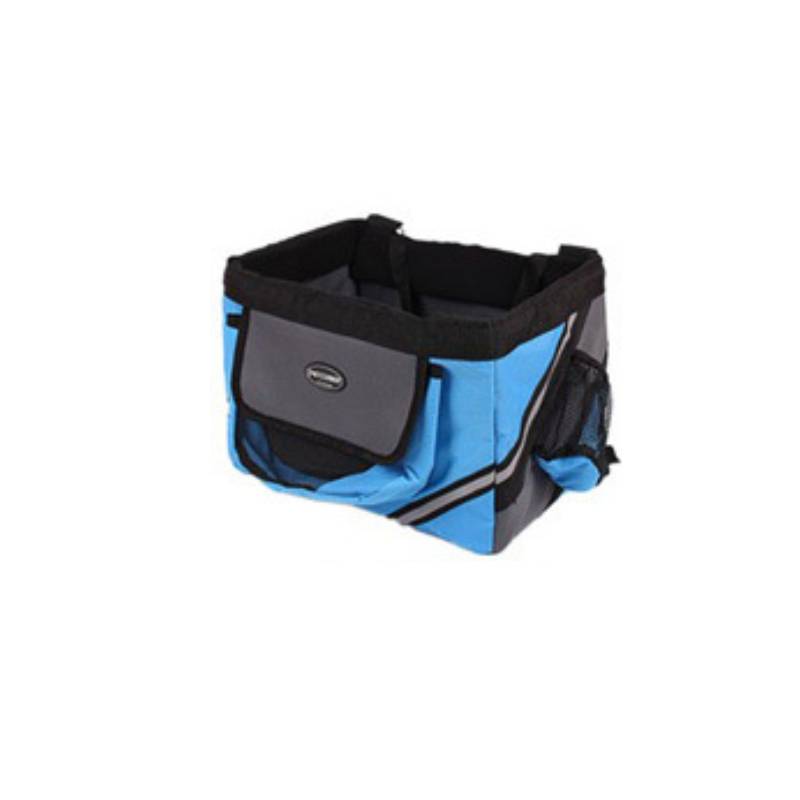 Pet Bicycle Carrier Front Basket Removable Bike Bag