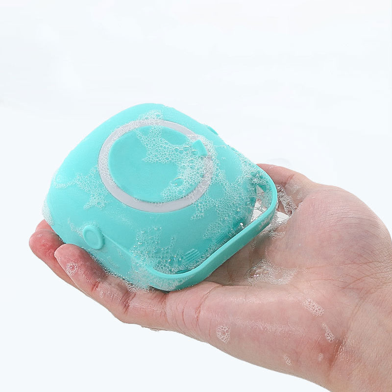 Silicone Pet Massage Bath Brush Gentle Grooming Tool