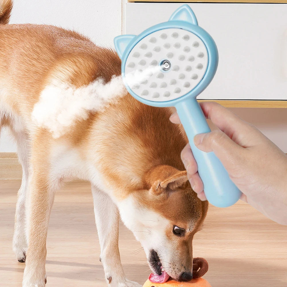 Multifunctional Rechargeable Pet Grooming Brush Self-Cleaning