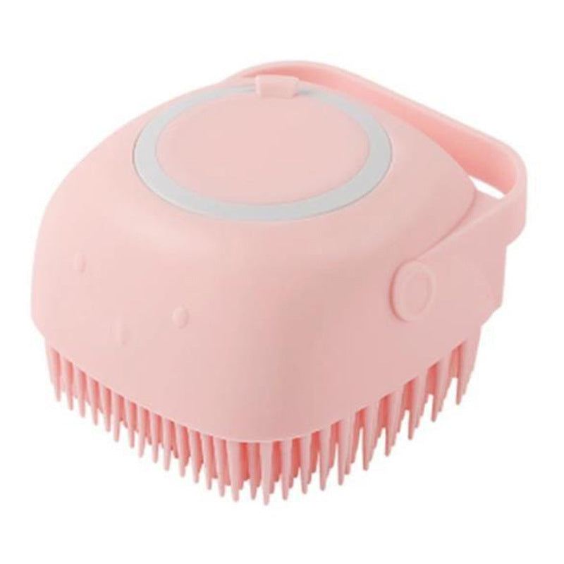 Silicone Pet Massage Bath Brush Gentle Grooming Tool