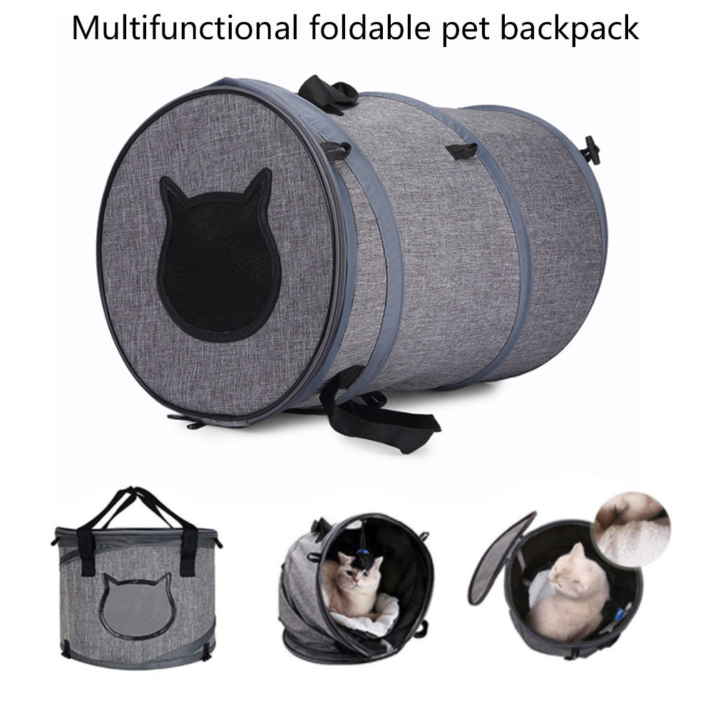Foldable Pet Carrier Bag Portable Travel Bed and Tunnel
