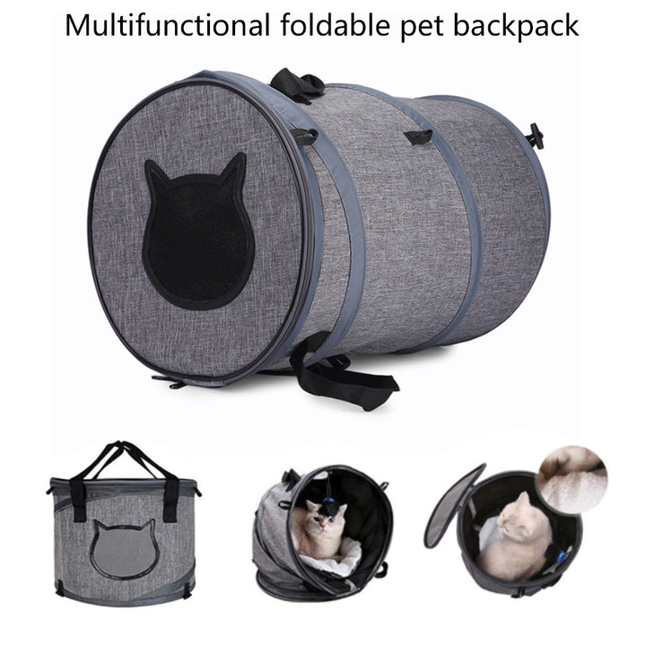 Foldable Pet Carrier Bag Portable Travel Bed and Tunnel