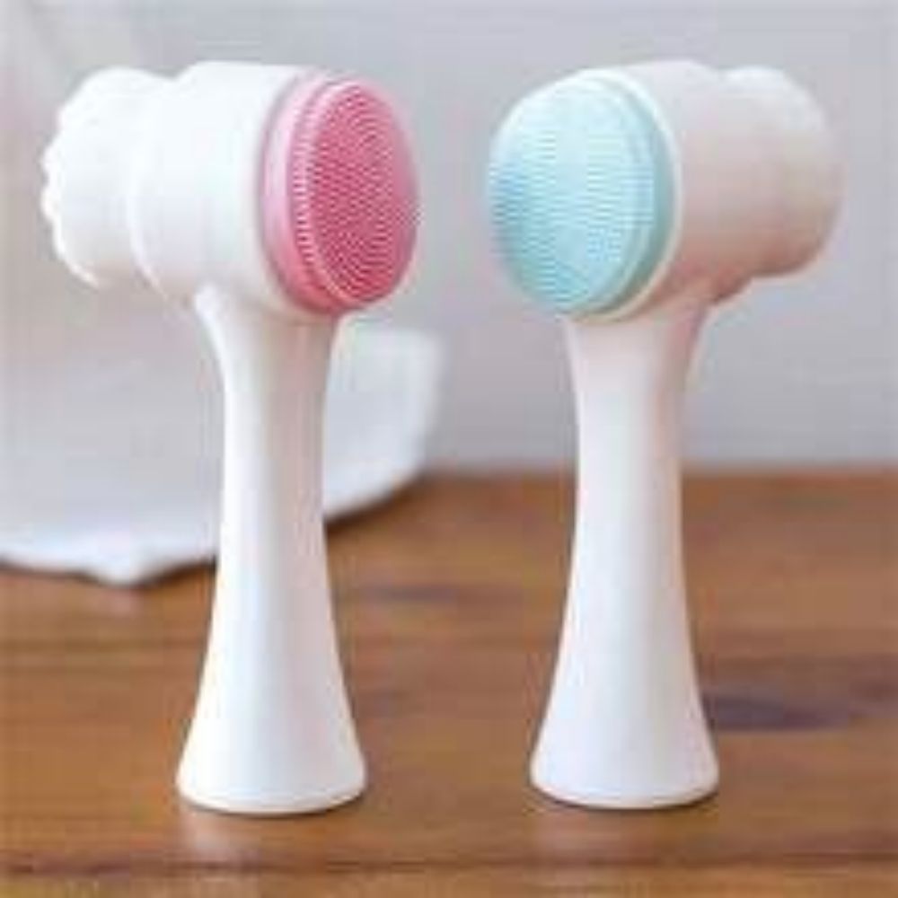 Easy-Clean Nylon Pet Paw Brush Grooming And Massage Tool