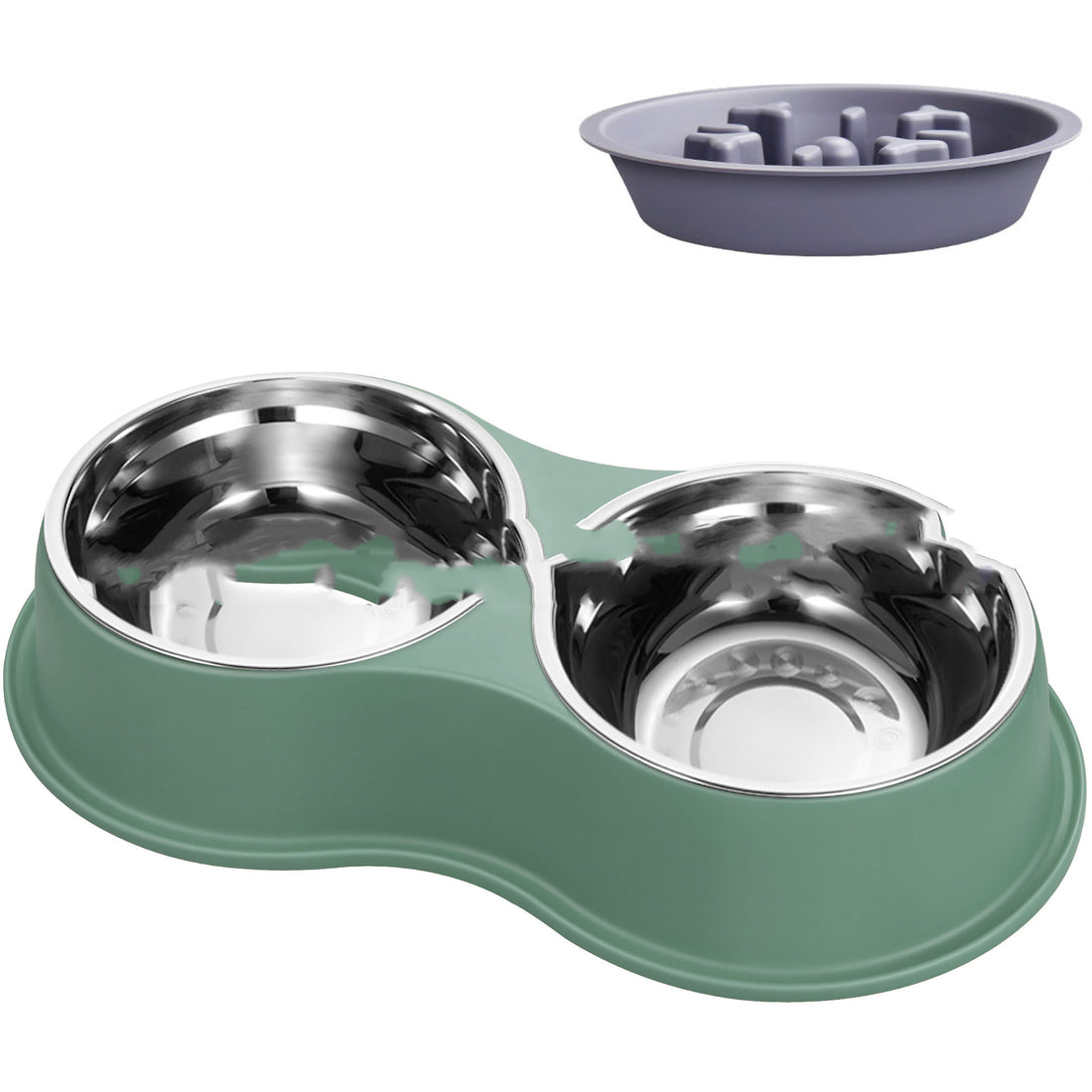 Slow-Feeding Removable Pet Food Bowl