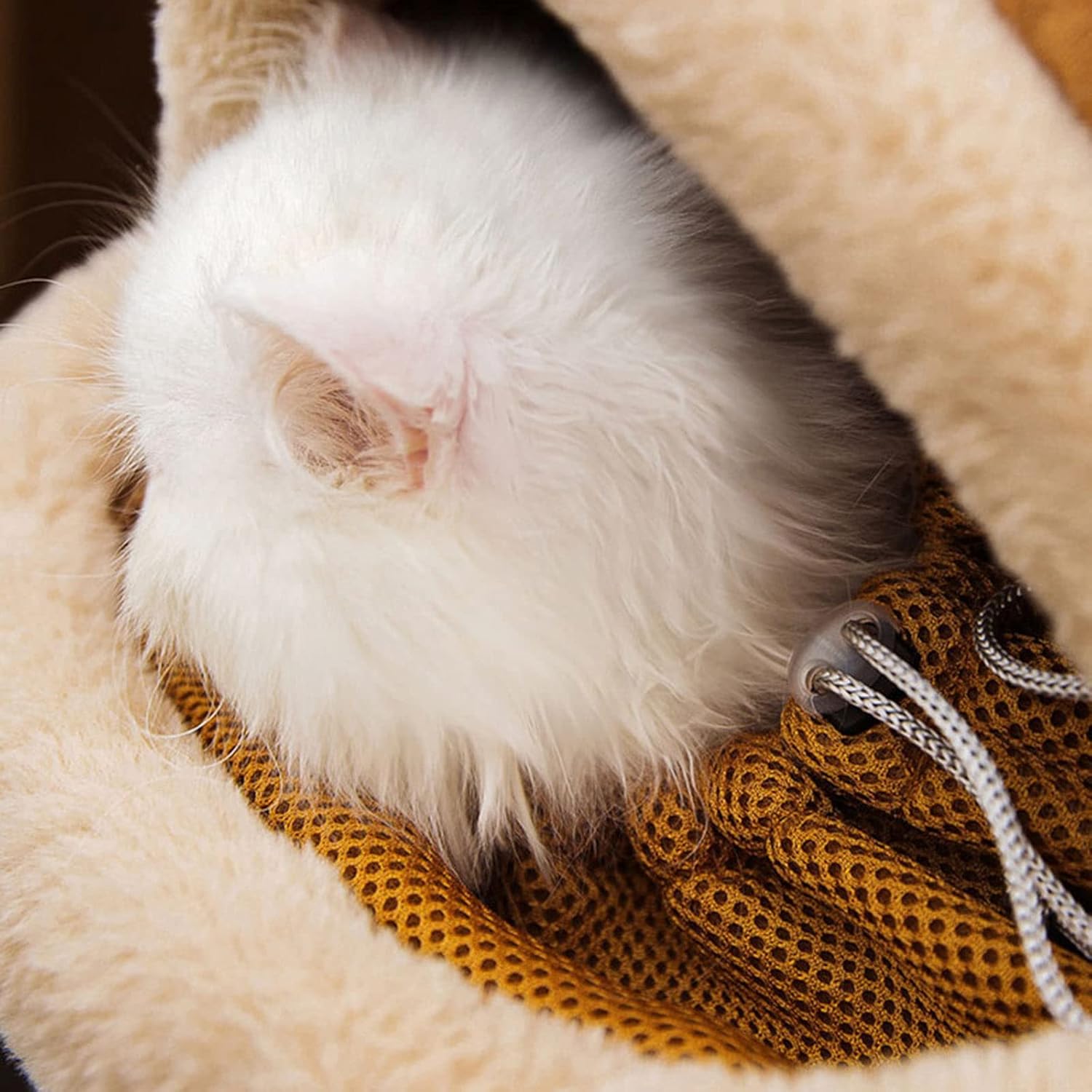 Plush Pet Travel Carrier Backpack Winter Outdoor Bag