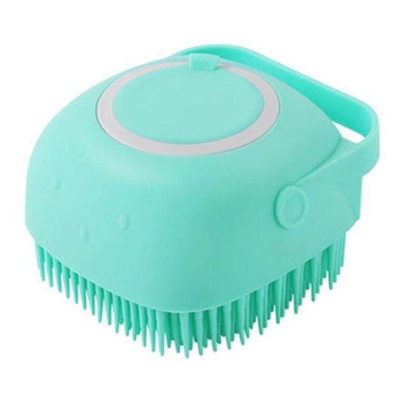 Silicone Pet Massage Bath Brush Gentle Grooming Tool