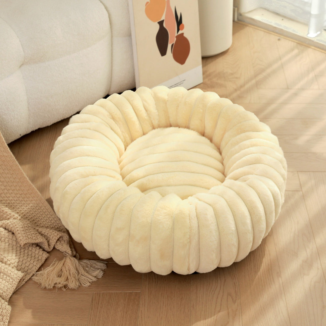 High Weight Plush Pet Nest Warm Soft Bed
