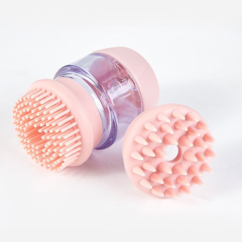 Silicone Pet Bath Massage Brush Grooming Comb