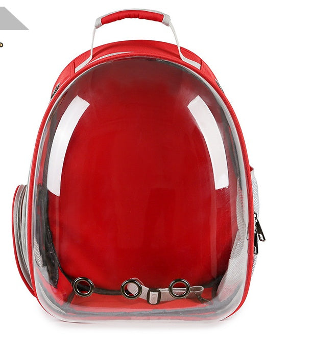 Portable Pet Backpack Carrier Bubble Space Capsule 360° View