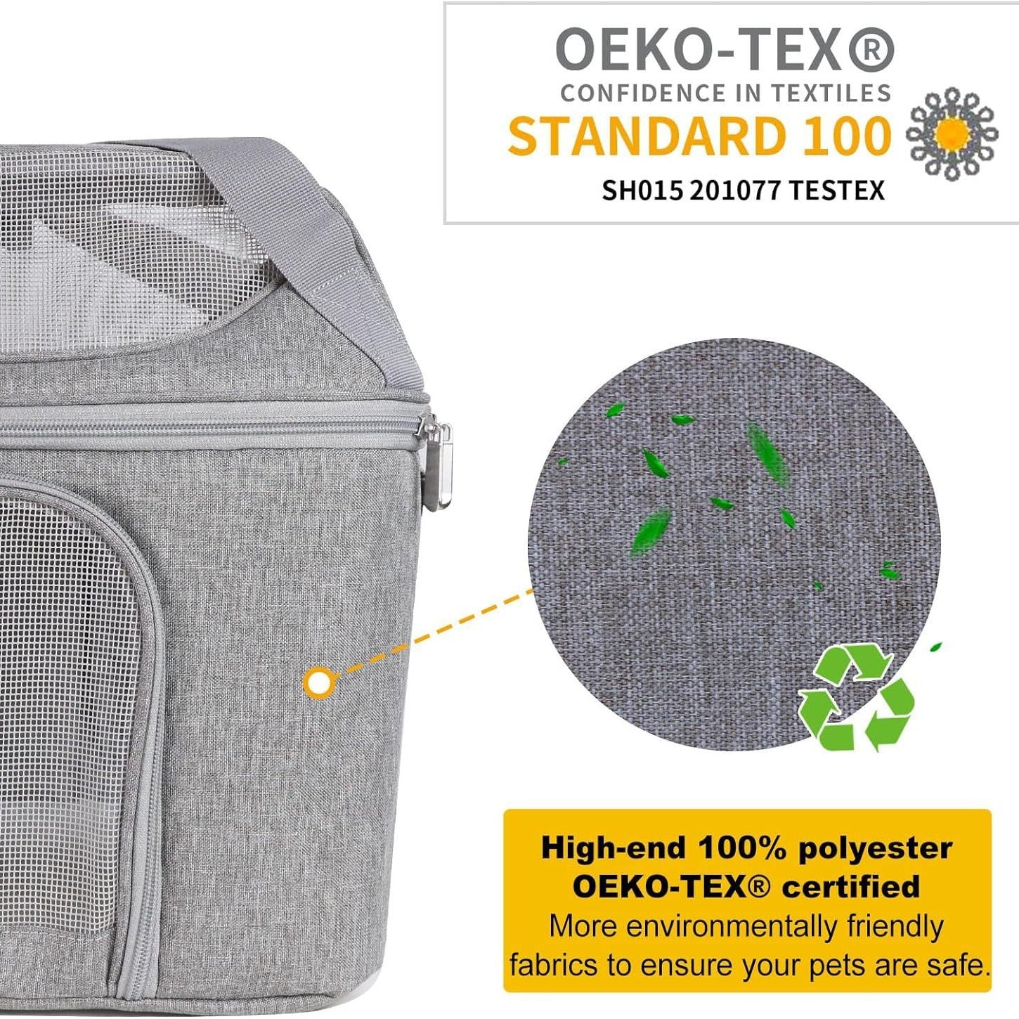 Breathable Pet Backpack Portable Travel Carrier Bag