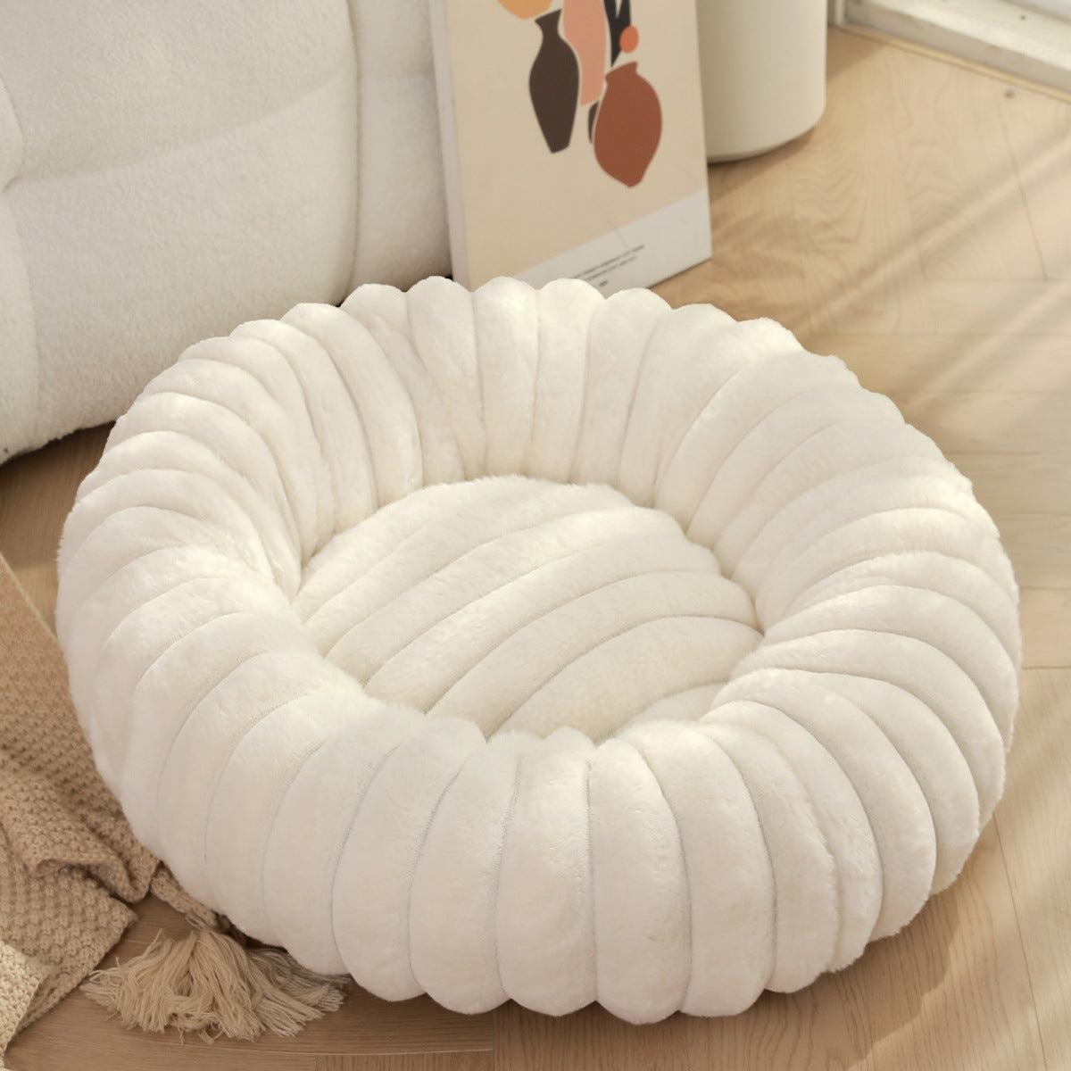 High Weight Plush Pet Nest Warm Soft Bed