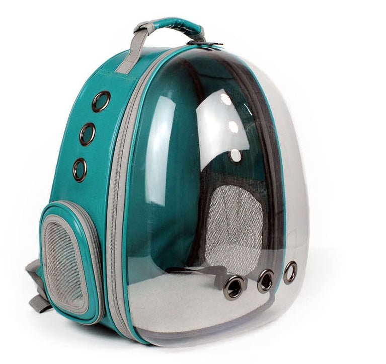Portable Pet Backpack Carrier Bubble Space Capsule 360° View