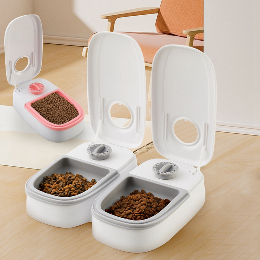 Automatic Smart Pet Food Dispenser With Timer Bowl