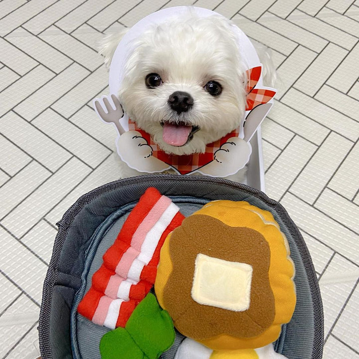 Interactive Pet Hide-and-Seek Food Toy