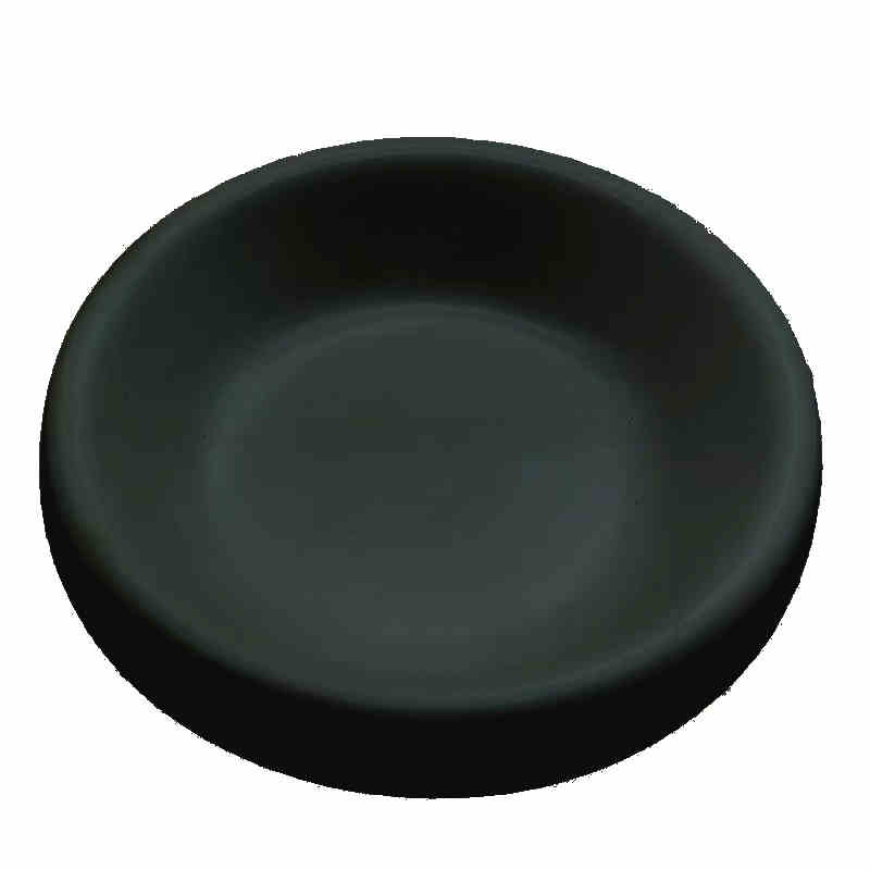 Solid Wood Base Ceramic Pet Feeding Bowl Durable Design