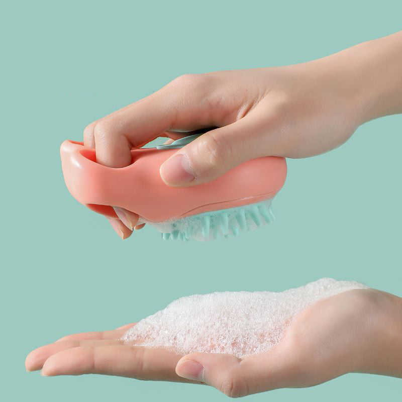 Pet Bath Massage Brush Claw Grooming Comb Tool