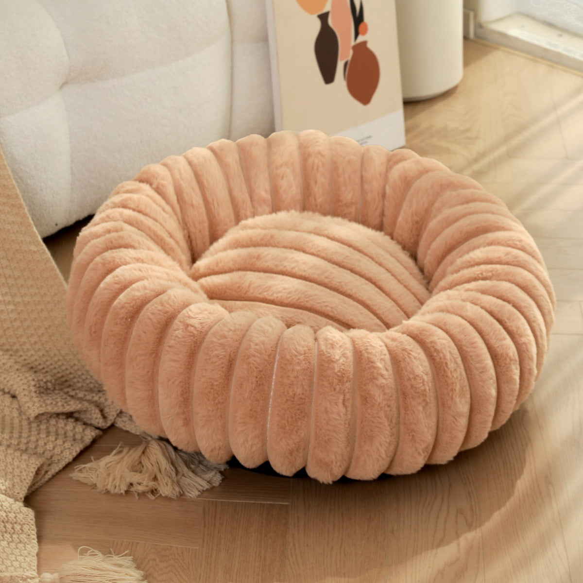 High Weight Plush Pet Nest Warm Soft Bed