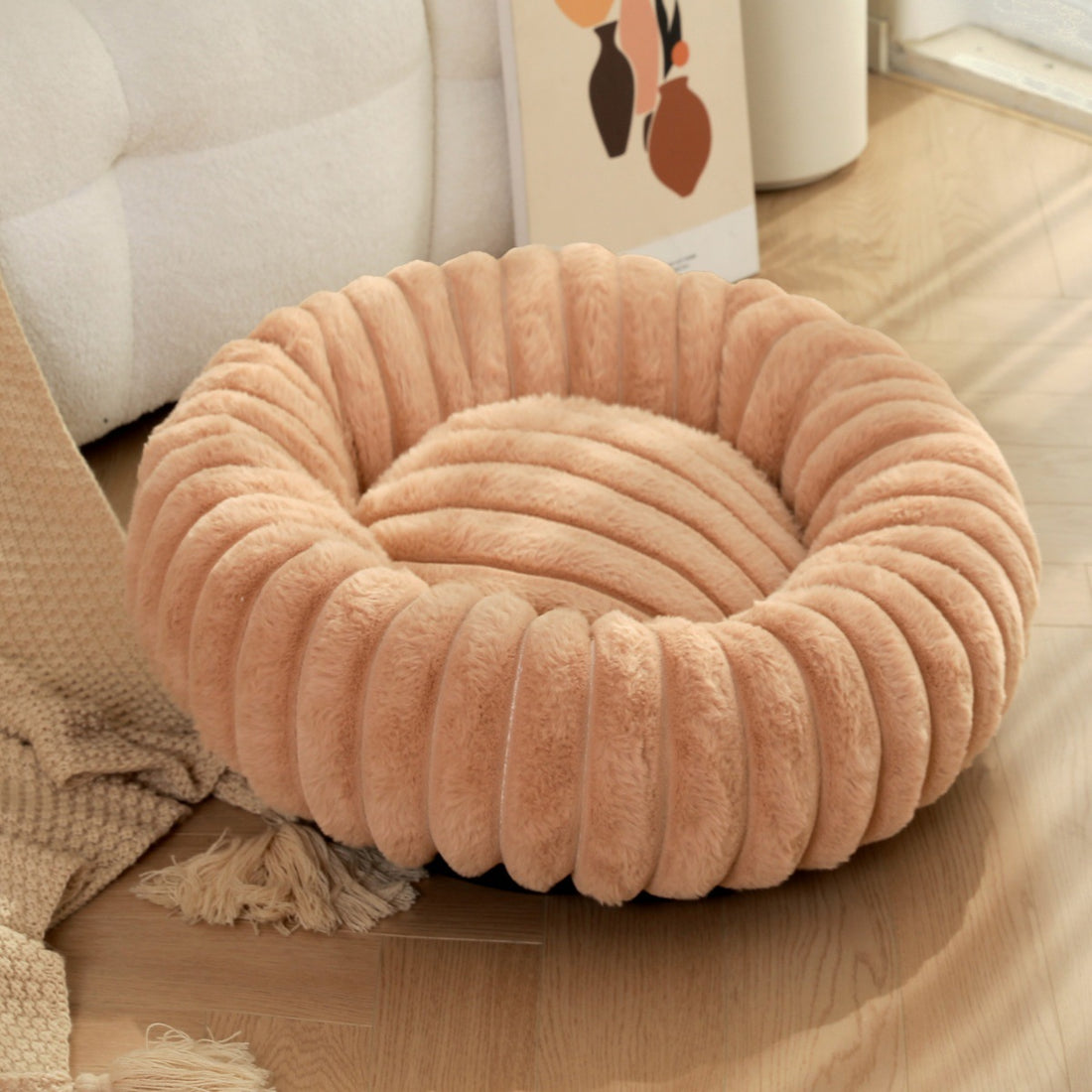 High Weight Plush Pet Nest Warm Soft Bed