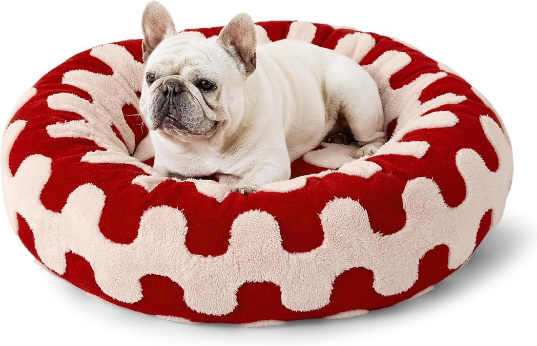 Round Universal Warm Pet Bed For All Seasons