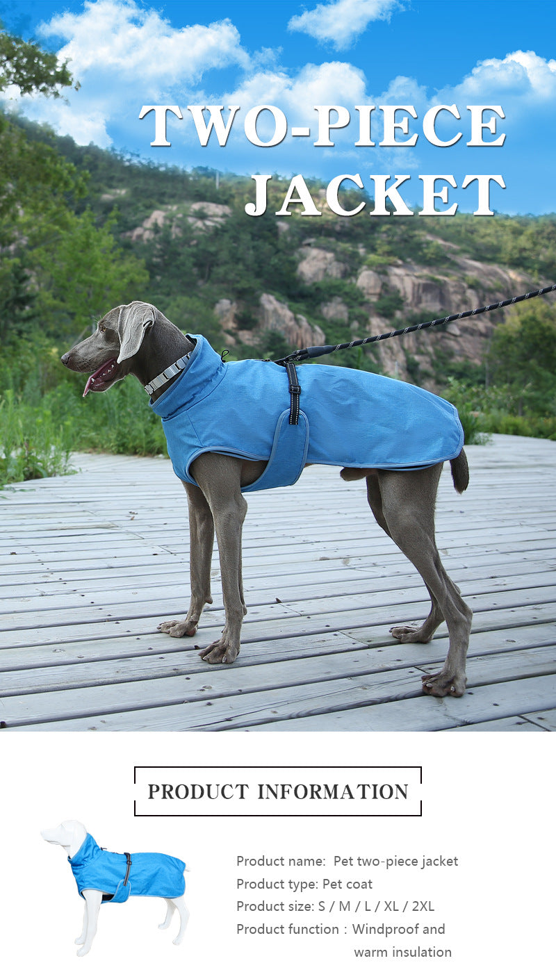 Pet Shell Jacket Winter Outdoor Waterproof Ski Suit