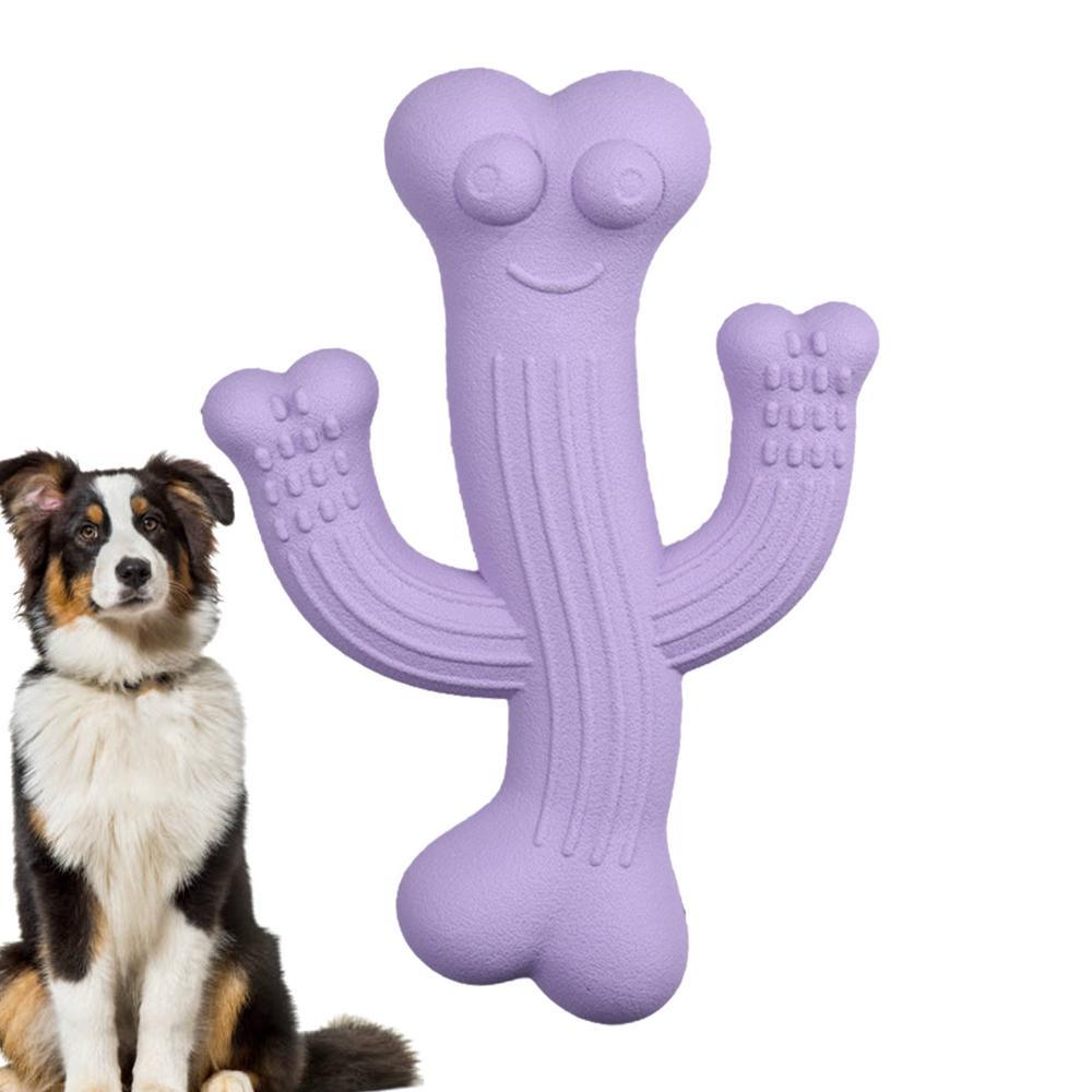 Cactus-Shaped Ultra-Durable Interactive Pet Chew Toy