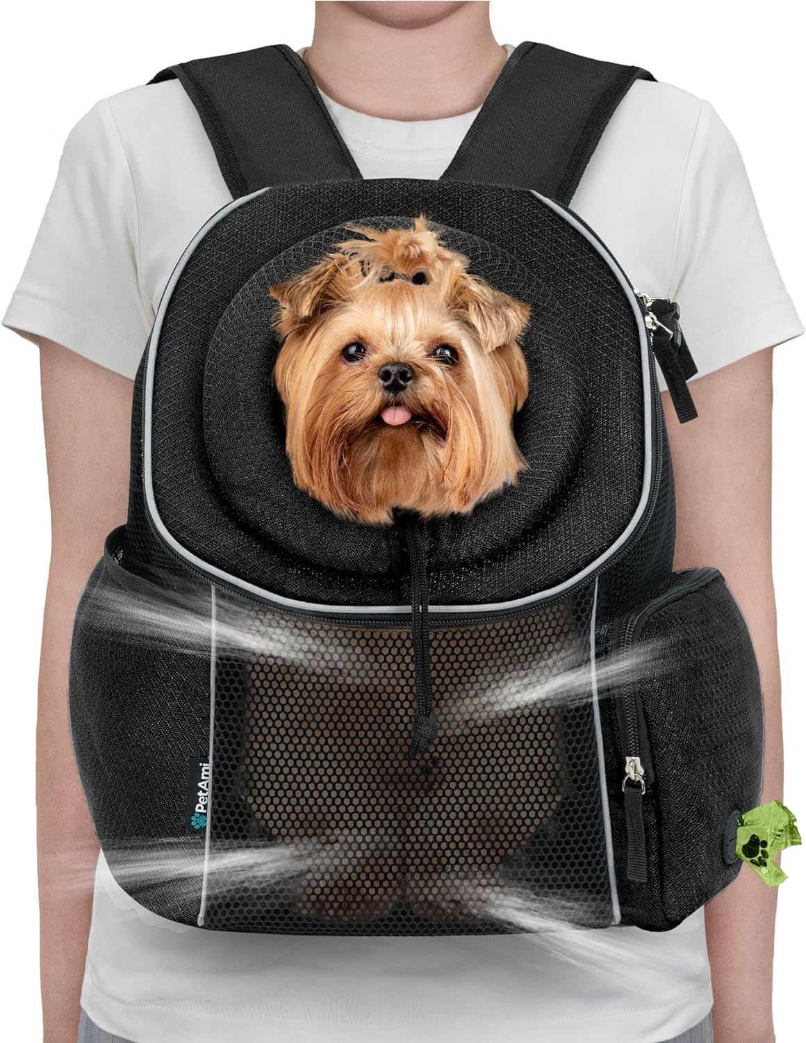 Portable Pet Carrier Backpack Breathable Travel Bag