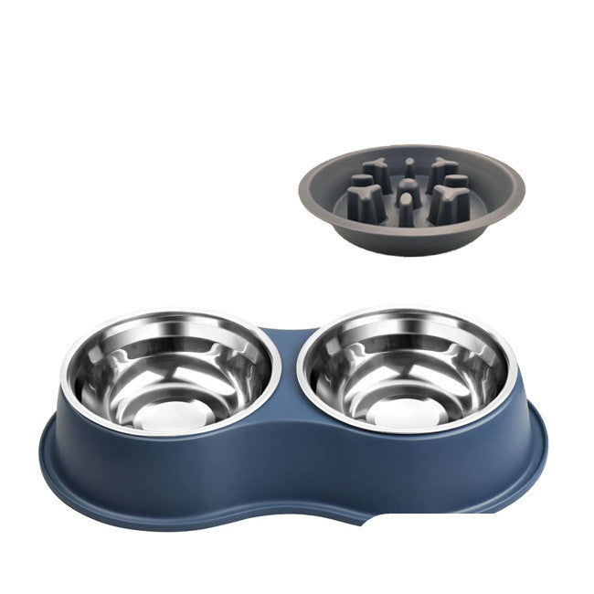 Slow-Feeding Removable Pet Food Bowl