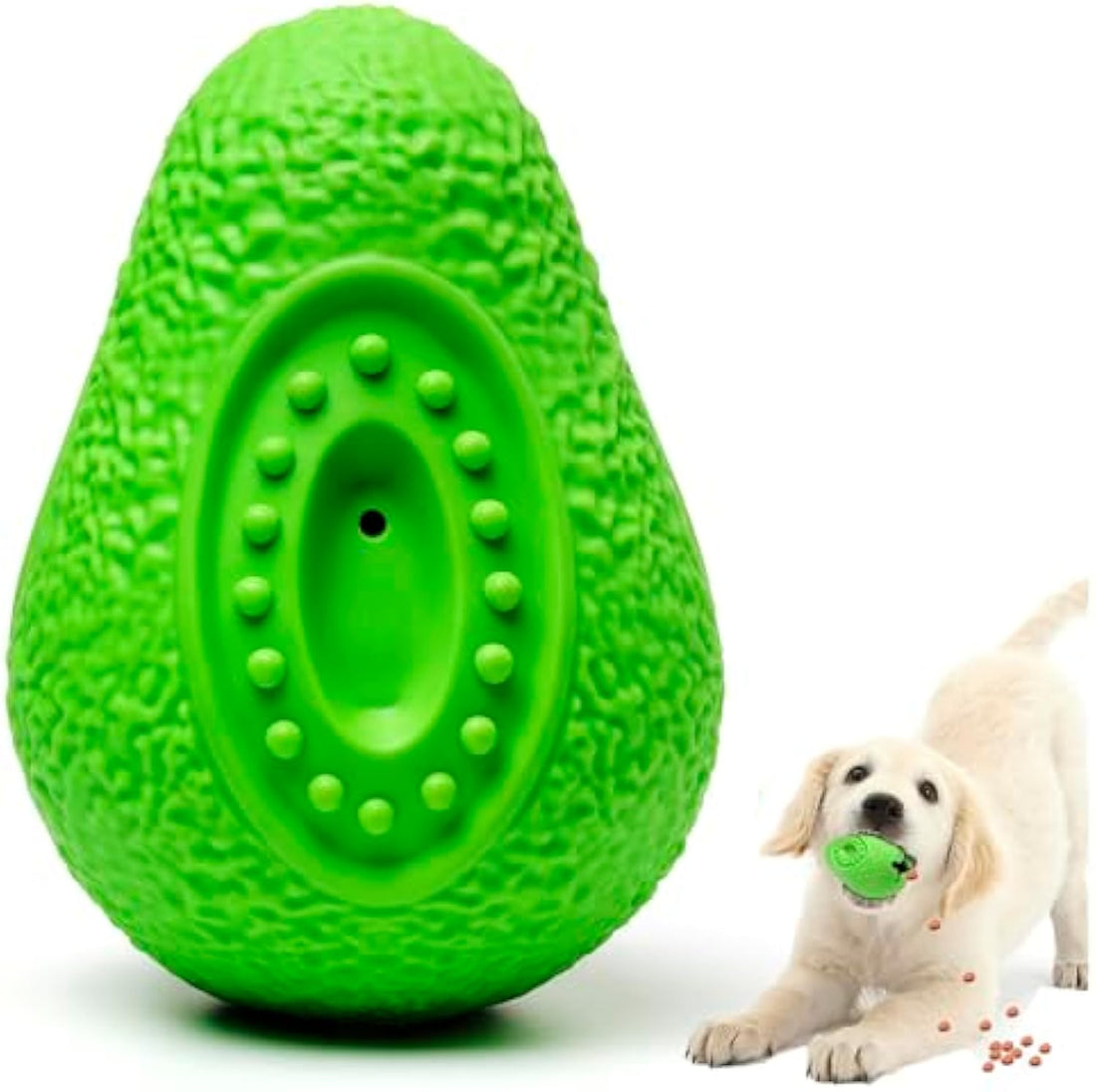 Indestructible Chew-Resistant Safe Rubber Pet Toy