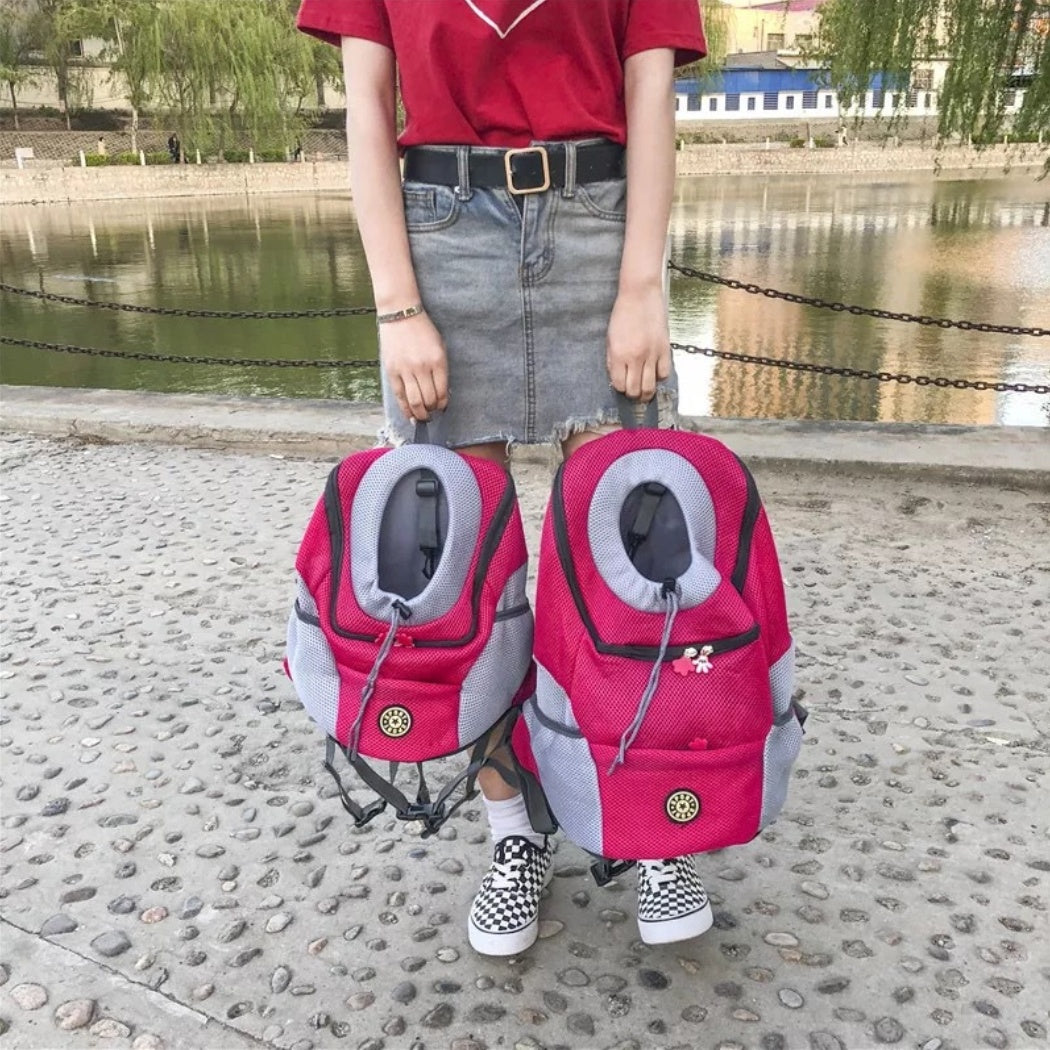 Portable Travel Backpack Outdoor Pet Carrier Lightweight Bag