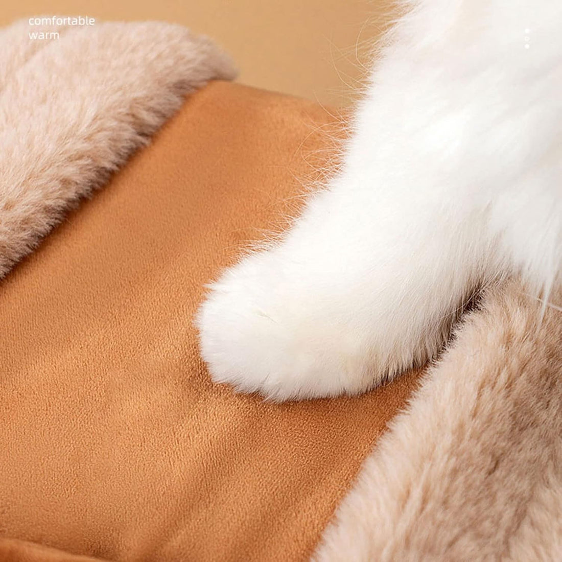 Plush Pet Travel Carrier Backpack Winter Outdoor Bag